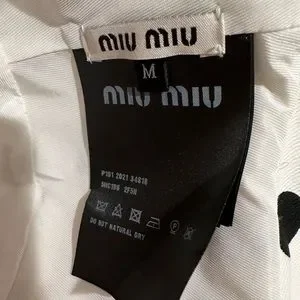 Miu Miu | Accessories | Auth Miu Miu Polka Dot Bucket Hat 